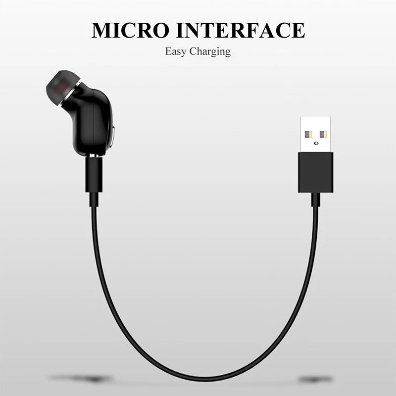 X9 Wireless Bluetooth 5.0 Mini In-Ear Unilateral Earphone Single side Bluetooth