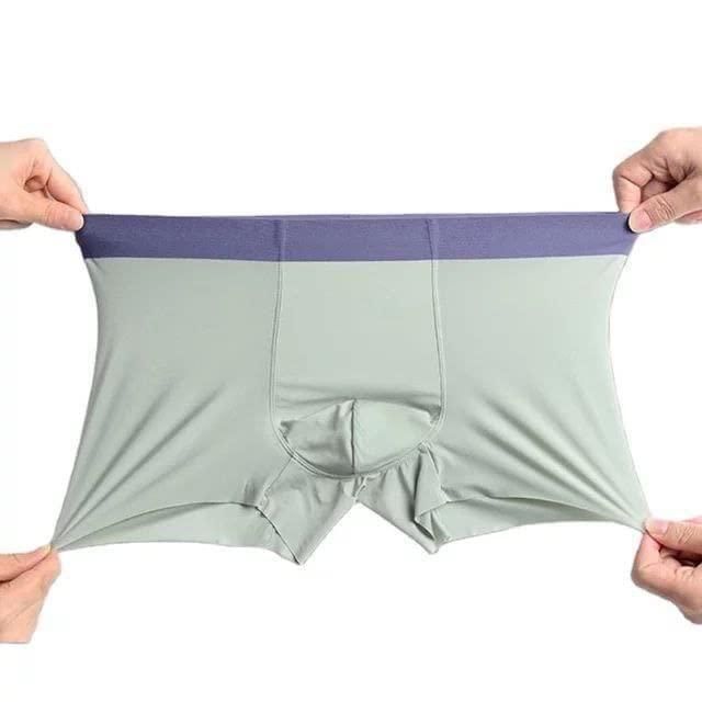 Men's Ice Silk Briefs Boxers (Pack of 5)(random colour)