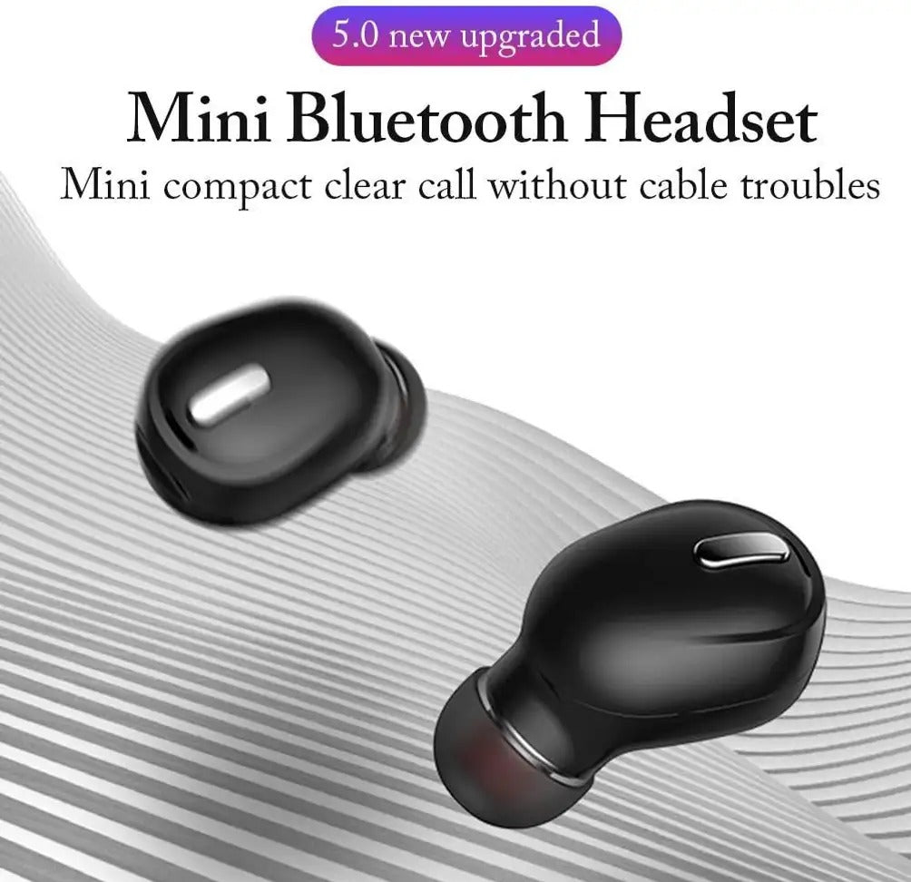 X9 Wireless Bluetooth 5.0 Mini In-Ear Unilateral Earphone Single side Bluetooth