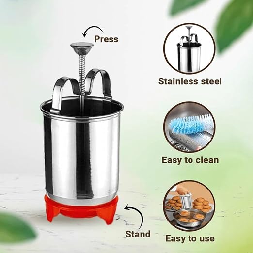 Stainless Steel Medu Vada Maker