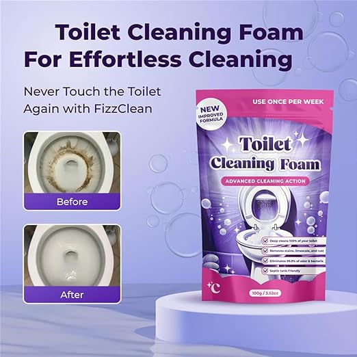 Toilet Cleaning Foam 100g Each Pack Of 3