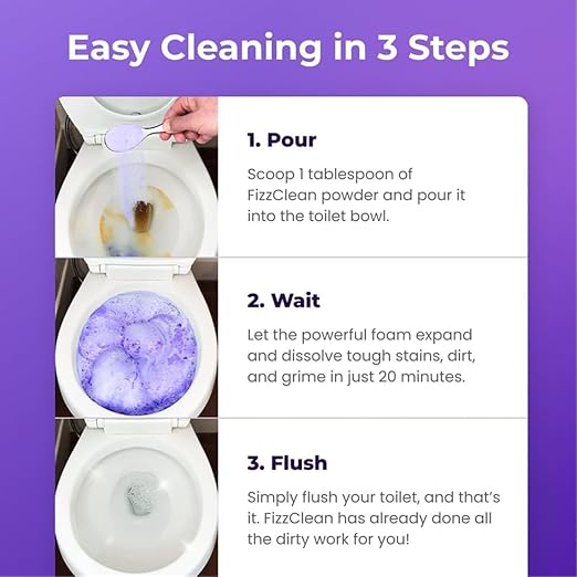 Toilet Cleaning Foam 100g Each Pack Of 3