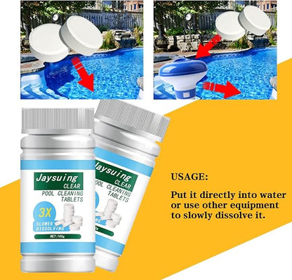 Pool Cleaning tablets 50g Each - Pack Of 2
