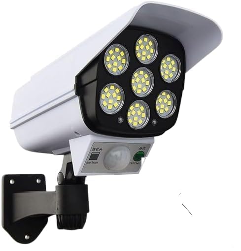 Dummy CCTV Security Camera with LED Light & Motion Sensor