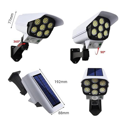 Dummy CCTV Security Camera with LED Light & Motion Sensor