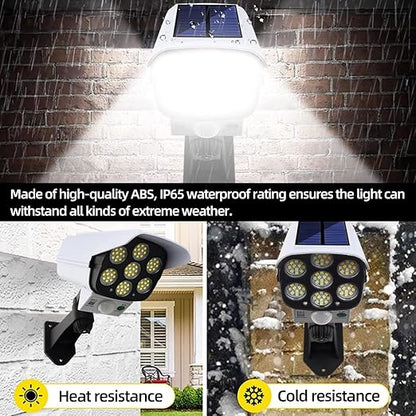 Dummy CCTV Security Camera with LED Light & Motion Sensor
