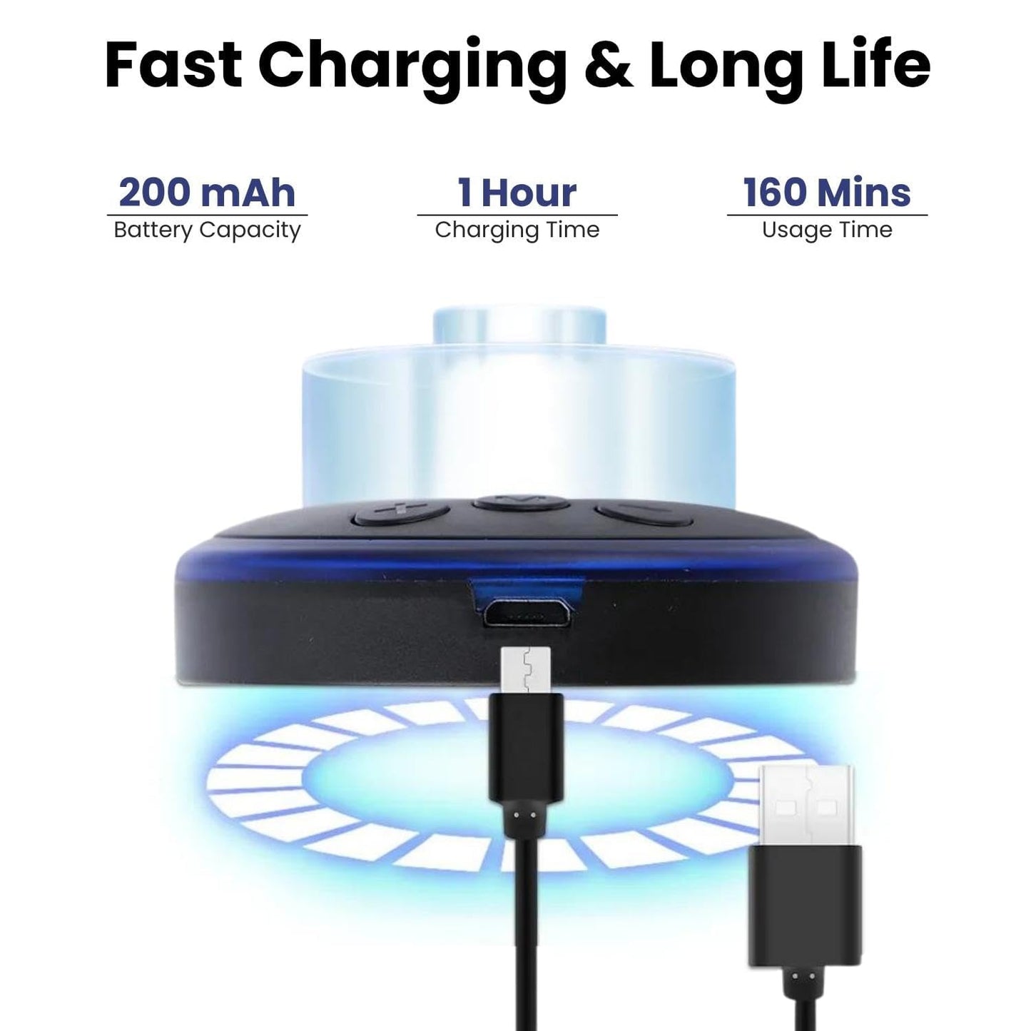 Rechargeable Butterfly Massager for Pain Relief