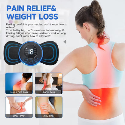 Rechargeable Butterfly Massager for Pain Relief