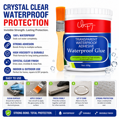 Transparent Waterproofing Glue - BUY 1 GET 1 FREE