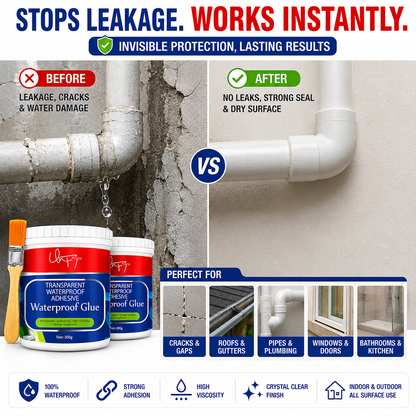 Transparent Waterproofing Glue - BUY 1 GET 1 FREE