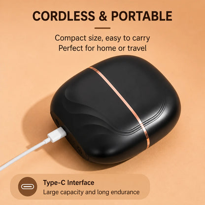 Mini Cordless Hair Straightener Comb
