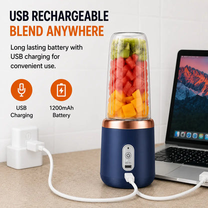 Portable Juicer Blender for Smoothies, Shakes and Fresh Juices
