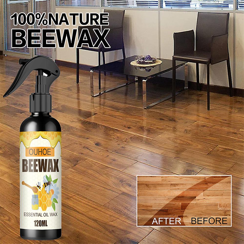 Beewax Spray Furniture Polish, Wood Cleaner, Wood Floor Polish - Buy 1 Get 1 Free