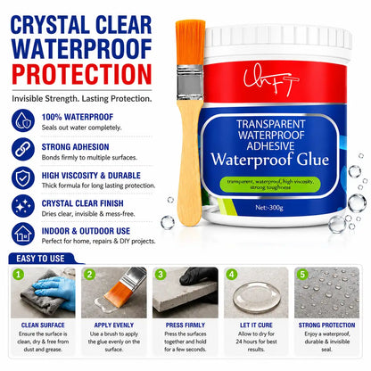 Transparent Waterproofing Glue - Buy 1 Get 1 Free