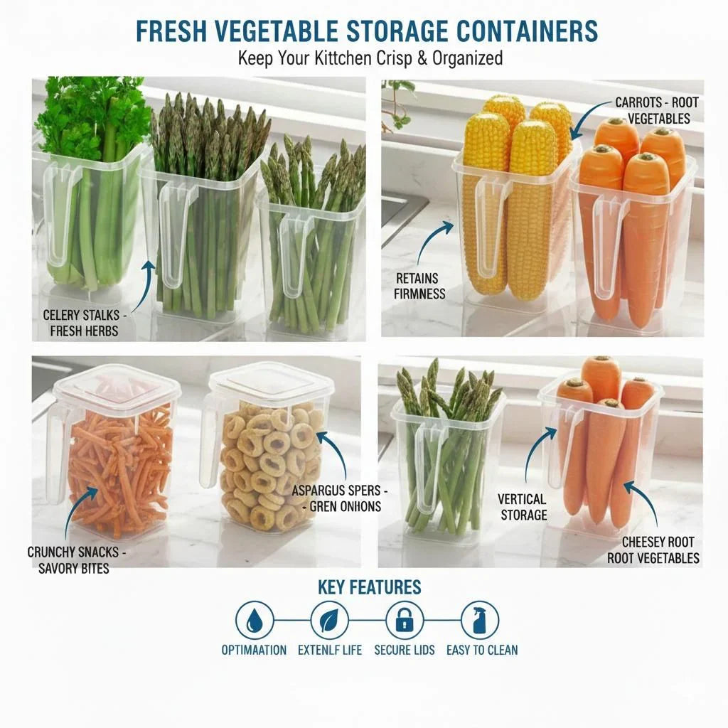 Multi Storage Box with Handle with Cover(pack of  6)