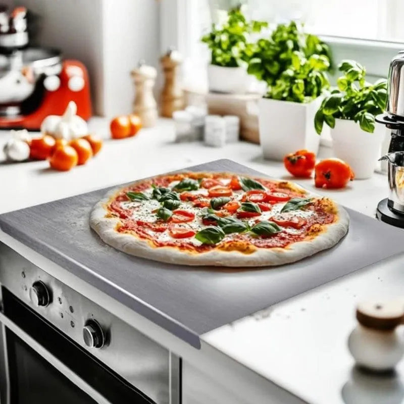 Large Countertop Stainless Steel Chopping Board - 35*31 CM